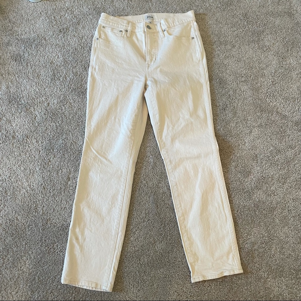 J. Crew Garment Dyed Vintage Straight Jeans